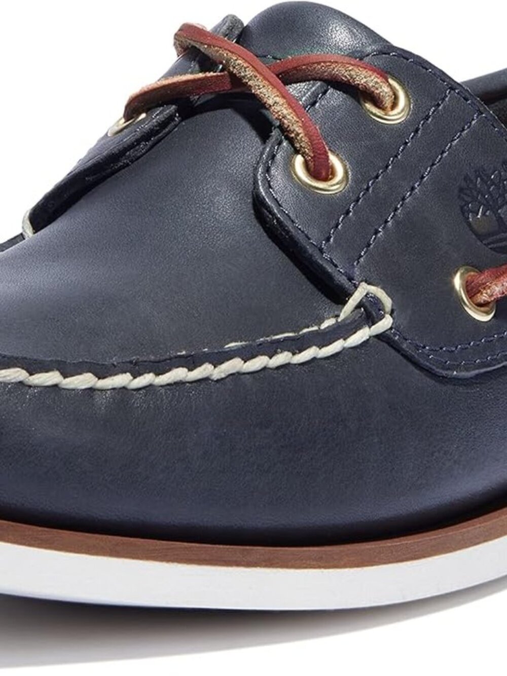 Timberland Men's Classic 2 Eye Boat Shoe, Navy, US 9
